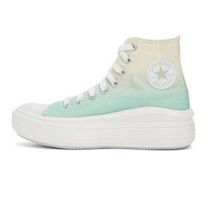 NWT CONVERSE Chuck Taylor All Star Move Hi Sneakers, Green Beige Ombre, US 9